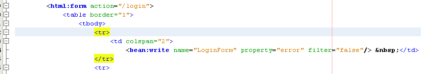 NetBeans with struts framework project - adding source code to action form