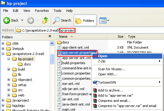 Setting new web server path