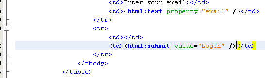 NetBeans with struts framework project - moving the table data - drag and drop feature