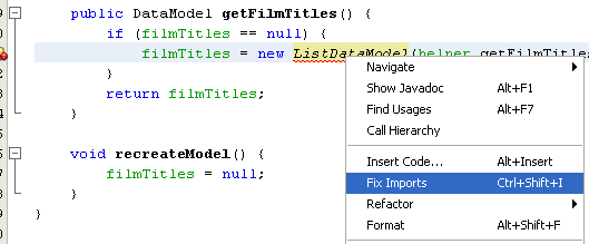 Again, fixing unresolved imports