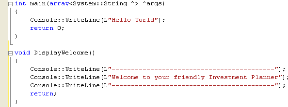 The C++ .NET programming tutorial on user defined functions with code ...