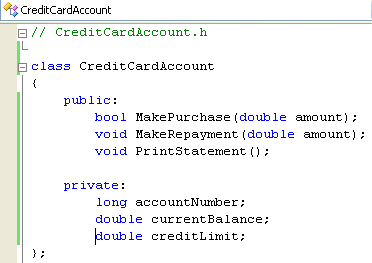 C++ .Net unmanaged class programming - the class declaration and definition in the header file