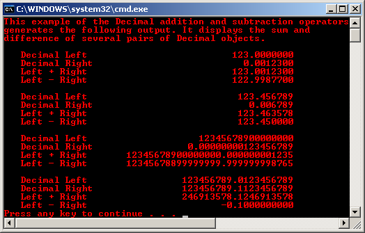 Operator overloading - using addition and subtraction operators