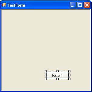 Adding a button to the Windows Form