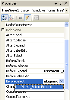 Setting BeforeSelect property with treeView1_BeforeExpand value