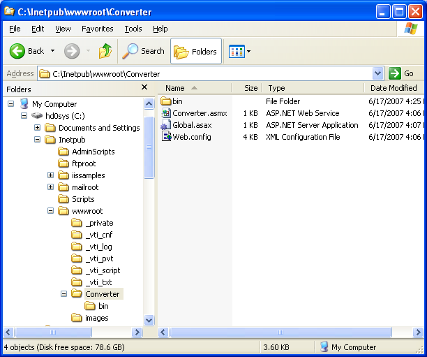 Web service automatically deploy on the Web server