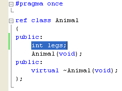 Adding new member variable to the class